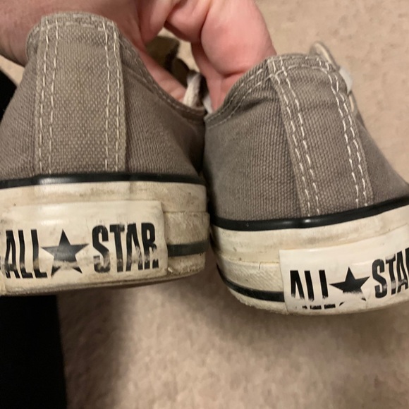 Converse Chuck Taylor grey classic sneakers. - Picture 4 of 6
